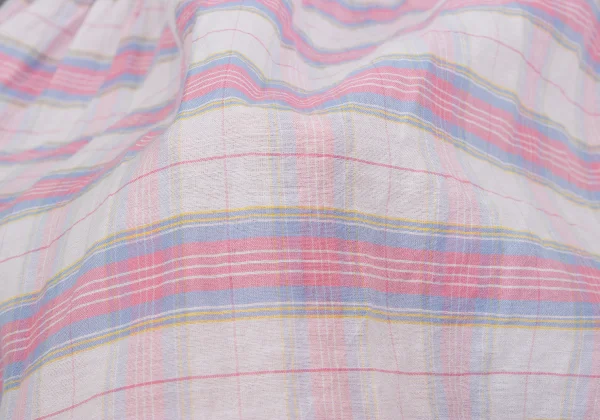 tricot COMME des GARCONS Knot Design Check Sleeveless Blouse K-172312_014
