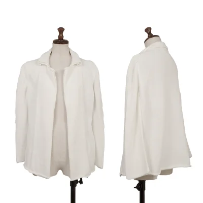 Y's Cotton Buttonless Knit Jacket
