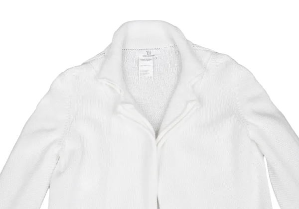 Y's Cotton Buttonless Knit Jacket K-172313_003