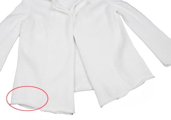 Y's Cotton Buttonless Knit Jacket K-172313_008
