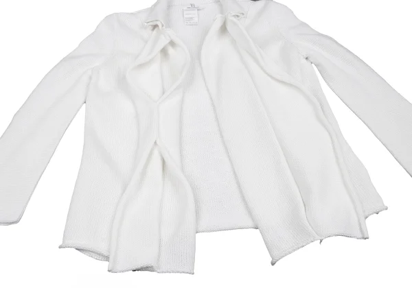 Y's Cotton Buttonless Knit Jacket K-172313_010