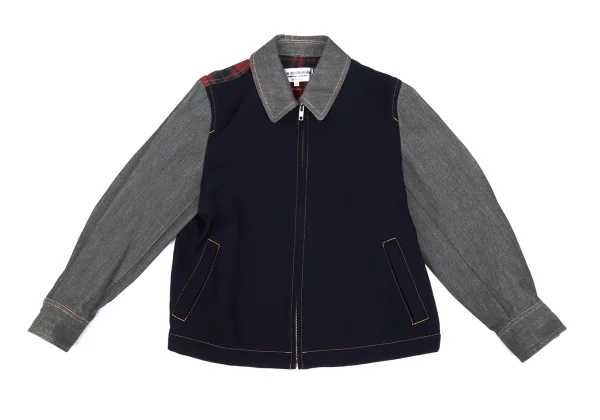 robe de chambre COMME des GARCONS Back Check Blouson K-172314_002