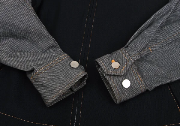 robe de chambre COMME des GARCONS Back Check Blouson K-172314_010