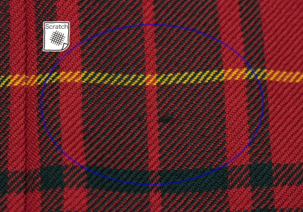 robe de chambre COMME des GARCONS Back Check Blouson K-172314_017