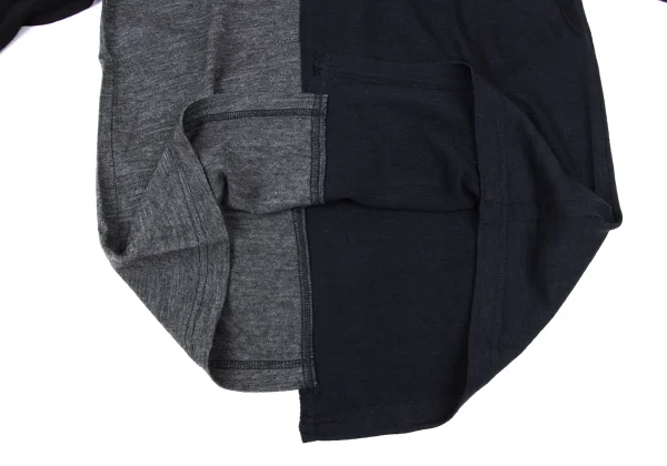 H&M×COMME des GARCONS Wool Switching Tops K-172316_009