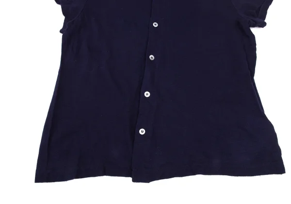 tricot COMME des GARCONS Cotton Round Collar Short Sleeve Shirt K-172318_009