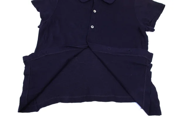 tricot COMME des GARCONS Cotton Round Collar Short Sleeve Shirt K-172318_012