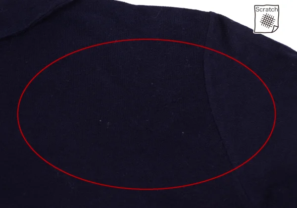 tricot COMME des GARCONS Cotton Round Collar Short Sleeve Shirt K-172318_014