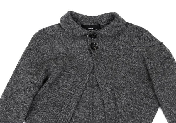 tricot COMME des GARCONS Wool Round Silhouette Knit Bolero Cardigan K-172319_003