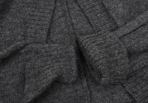 tricot COMME des GARCONS Wool Round Silhouette Knit Bolero Cardigan K-172319_007