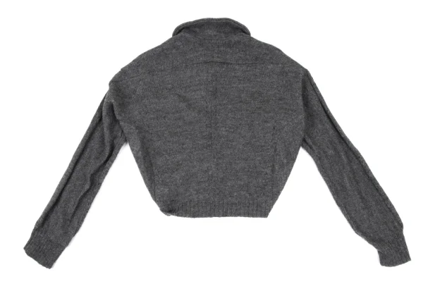 tricot COMME des GARCONS Wool Round Silhouette Knit Bolero Cardigan K-172319_010