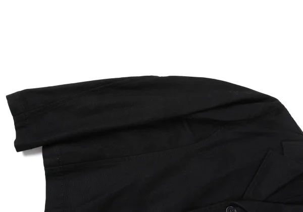 トリココムデギャルソンtricot COMME des GARCONS コットンリネン3Bジャケット 黒M K-172321_007