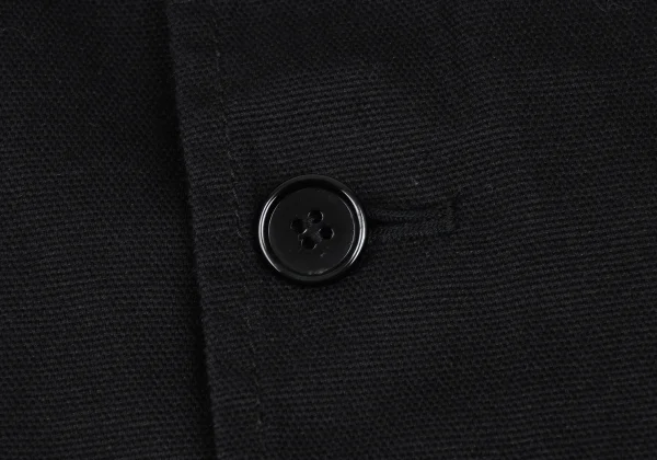 トリココムデギャルソンtricot COMME des GARCONS コットンリネン3Bジャケット 黒M K-172321_010