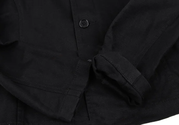 トリココムデギャルソンtricot COMME des GARCONS コットンリネンセットアップ 黒M K-172323_007