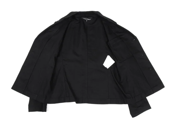 トリココムデギャルソンtricot COMME des GARCONS コットンリネンセットアップ 黒M K-172323_009