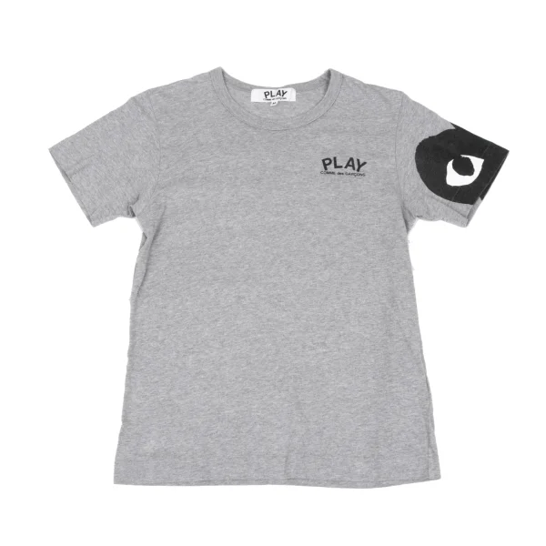 PLAY COMME des GARCONS Sleeve Heart Print T-Shirt Grey M K-172324_001