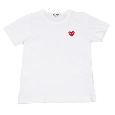 PLAY COMME des GARCONS Heart Patch T-shirt