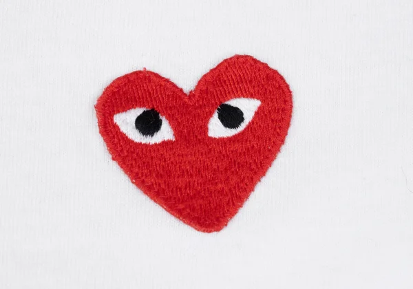 PLAY COMME des GARCONS Heart Patch T-shirt K-172325_004