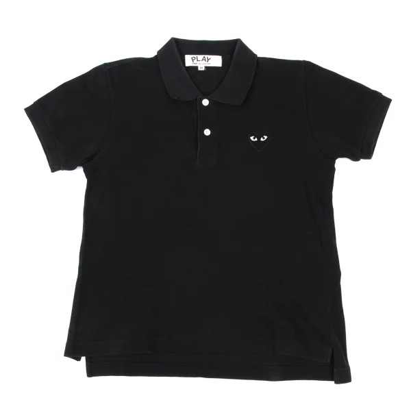 PLAY COMME des GARCONS Heart Patch Short-Sleeve Polo Shirt K-172326_002