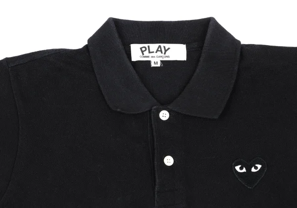 PLAY COMME des GARCONS Heart Patch Short-Sleeve Polo Shirt K-172326_006