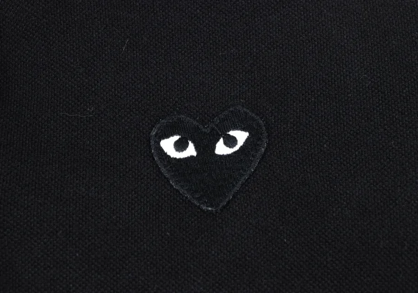 PLAY COMME des GARCONS Heart Patch Short-Sleeve Polo Shirt K-172326_009