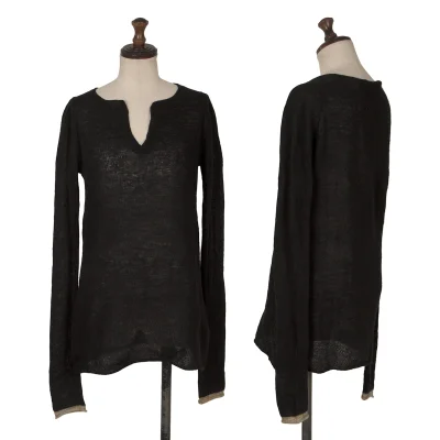 Y's Wool Blended Knit Sweater