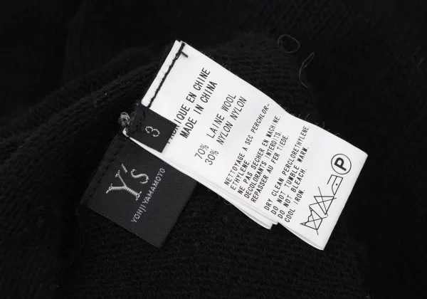 Y's Wool Blended Knit Sweater K-172330_019