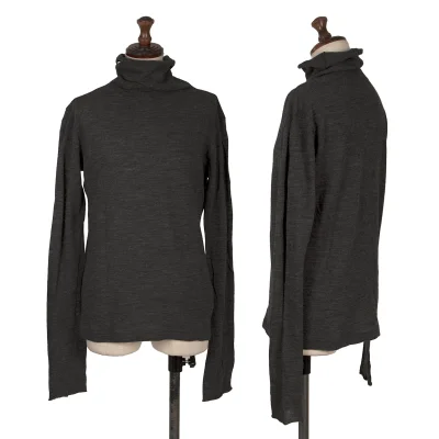 Y's Turtle-neck Knit Top