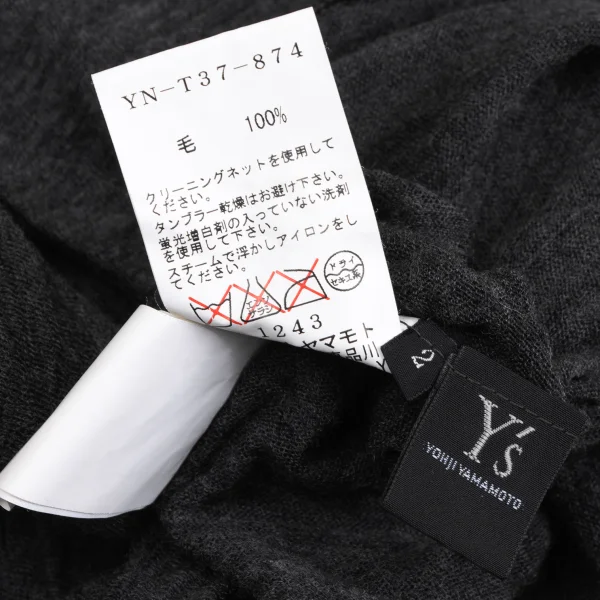 Y's Turtle-neck Knit Top K-172331_013