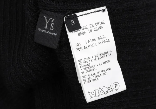 Y's Alpaca Blended Knit Sweater K-172332_014