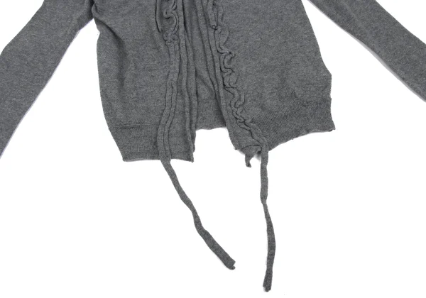Y's Wool Strap Design Knit Cardigan K-172334_010