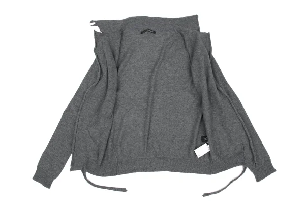 Y's Wool Strap Design Knit Cardigan K-172334_011