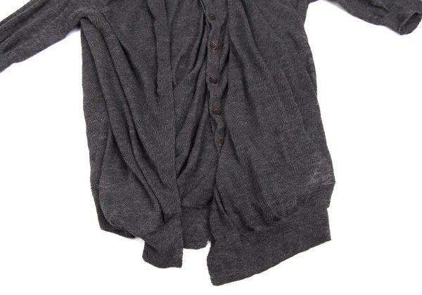 Y's Cotton Blended Half Sleeve Cardigan K-172335_007