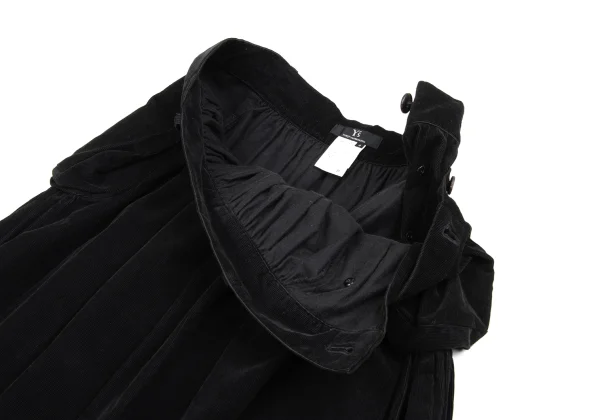 Y's Cotton Pocket Design Corduroy Skirt K-172337_005