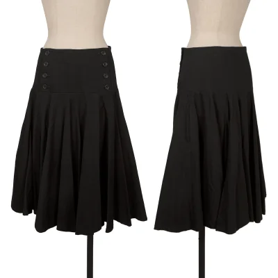 LIMI feu Cotton Blended Flare Skirt