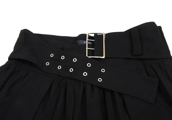 LIMI feu Wool Blend Belted Skirt K-172342_004