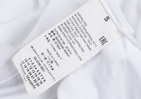 Maison Martin Margiela Cotton T-shirt K-172344_012