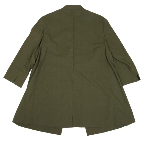ROMEO GIGLI Nylon Blend Mandarin Collar Jacket K-172346_010