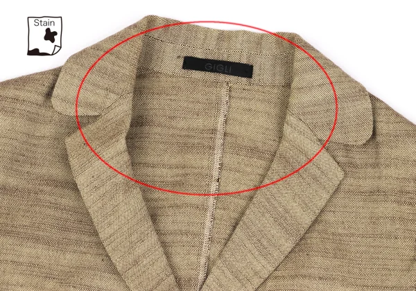 gigli Cotton Blend Textured-weave 3B Jacket K-172351_004