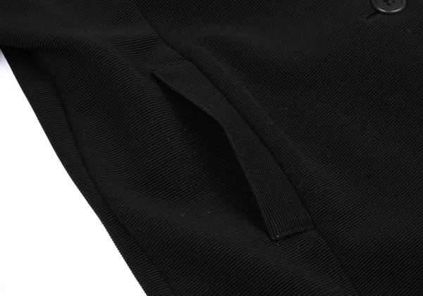 gigli Ribbed Texture Stretch Long Jacket  K-172353_010