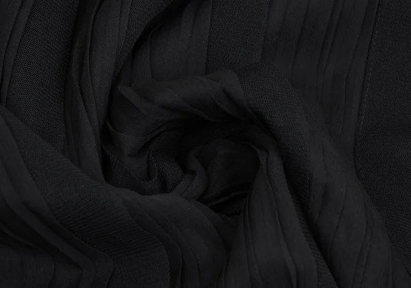 gigli Mesh Switching Pleats Skirt  K-172355_011