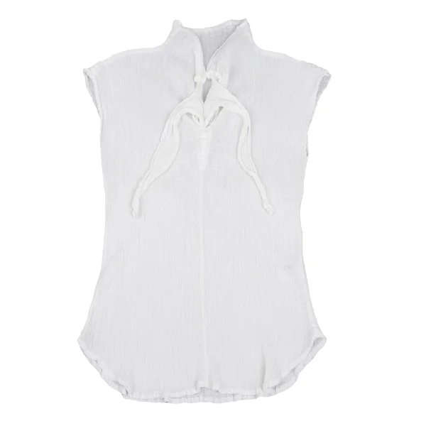 ISSEY MIYAKE me Crepe Pleats Knot Neck Sleeveless K-172358_002