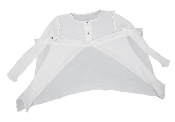 ISSEY MIYAKE me Crepe Pleats Flare Blouse K-172361_009