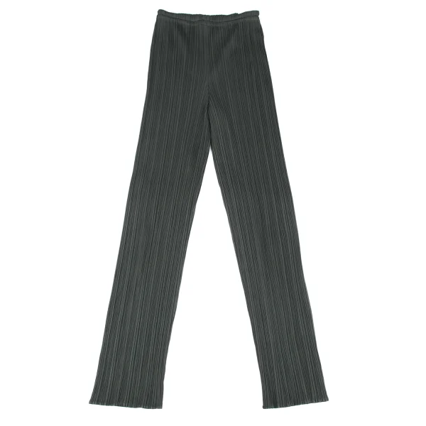 PLEATS PLEASE Pleated Straight Pants Grey 3 K-172363_001