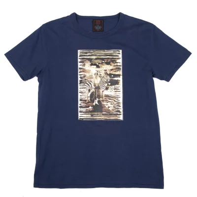 Jean Paul GAULTIER CLASSIQUE Zebra Printed T Shirt
