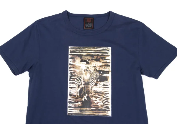 Jean Paul GAULTIER CLASSIQUE Zebra Printed T Shirt K-172364_002