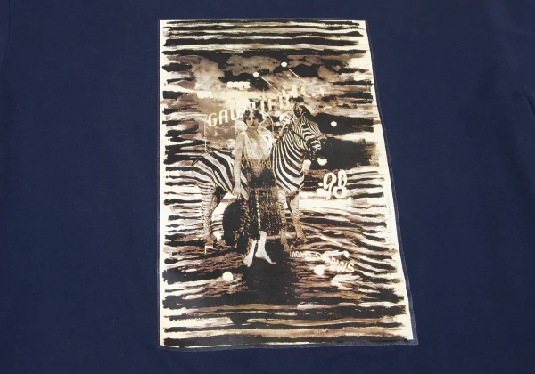 Jean Paul GAULTIER CLASSIQUE Zebra Printed T Shirt K-172364_004