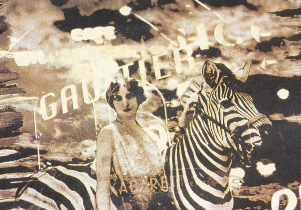 Jean Paul GAULTIER CLASSIQUE Zebra Printed T Shirt K-172364_005