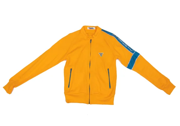 HYSTERIC GLAMOUR Logo Tape Switching Band Collar Blouson K-172368_002