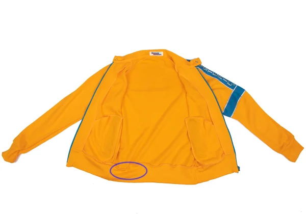 HYSTERIC GLAMOUR Logo Tape Switching Band Collar Blouson K-172368_012